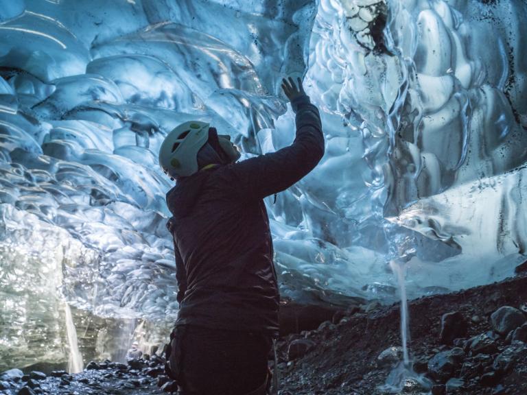Sapphire ice cave 